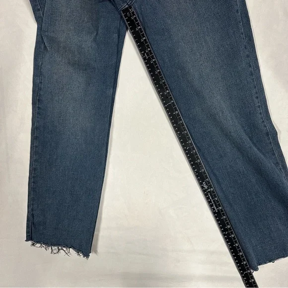 Social Standard by Sanctuary High Rise Crop Straight Jeans Womens 10 - Picture 5 of 6